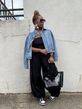 Load image into Gallery viewer, Folded Strapless Barrel Jumpsuit