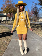 Load image into Gallery viewer, Ribbon Bow Pocket Mini - Mustard