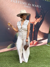Load image into Gallery viewer, Optical Wave Striped Jumpsuit