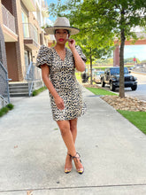 Load image into Gallery viewer, The Little Leopard Dress - Read Sizing