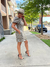 Load image into Gallery viewer, The Little Leopard Dress - Read Sizing