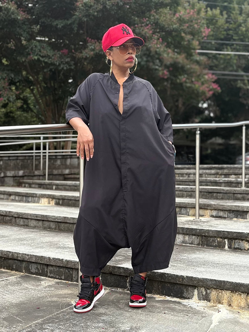 Parachute Harem Jumper - RESTOCKED
