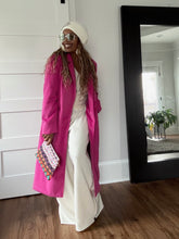 Load image into Gallery viewer, Classic Wool Coat - Hot Pink