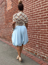 Load image into Gallery viewer, Plaid Overlay Cape Top