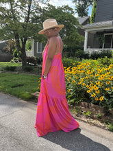 Load image into Gallery viewer, Pretty Swirl Print Sundress