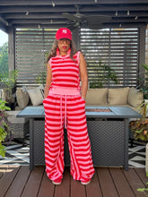 Load image into Gallery viewer, Striped French Terry Lounge Set (Small - 3XL)
