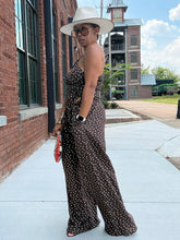 Load image into Gallery viewer, Flowy Chocolate &amp; Vanilla Pant Set