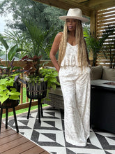 Load image into Gallery viewer, Linen Tropical Pant Set