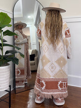 Load image into Gallery viewer, Aztec Print Sweater Set - Apricot