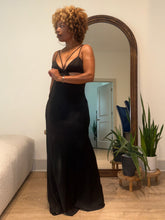Load image into Gallery viewer, Satiny Strappy w/ Cut Out Maxi