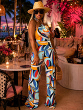 Load image into Gallery viewer, Psychedelic Halter Set
