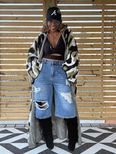 Load image into Gallery viewer, Camo Print Knit Cardigan