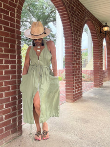 Utility Parachute Dress