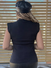 Load image into Gallery viewer, Square Mock Neck Knit Top