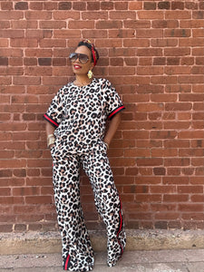 Leopard Racer Stripe Set