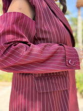 Load image into Gallery viewer, Pinstriped Menswear Short Set