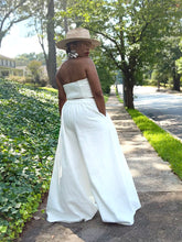 Load image into Gallery viewer, Denim White Party Set