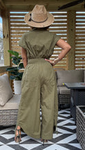 Load image into Gallery viewer, Utility Drawstring Cropped Jumper