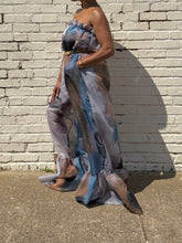 Load image into Gallery viewer, Abstract Organza Jumpsuit