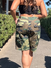 Load image into Gallery viewer, Camo Tactical Fatigues Shorts