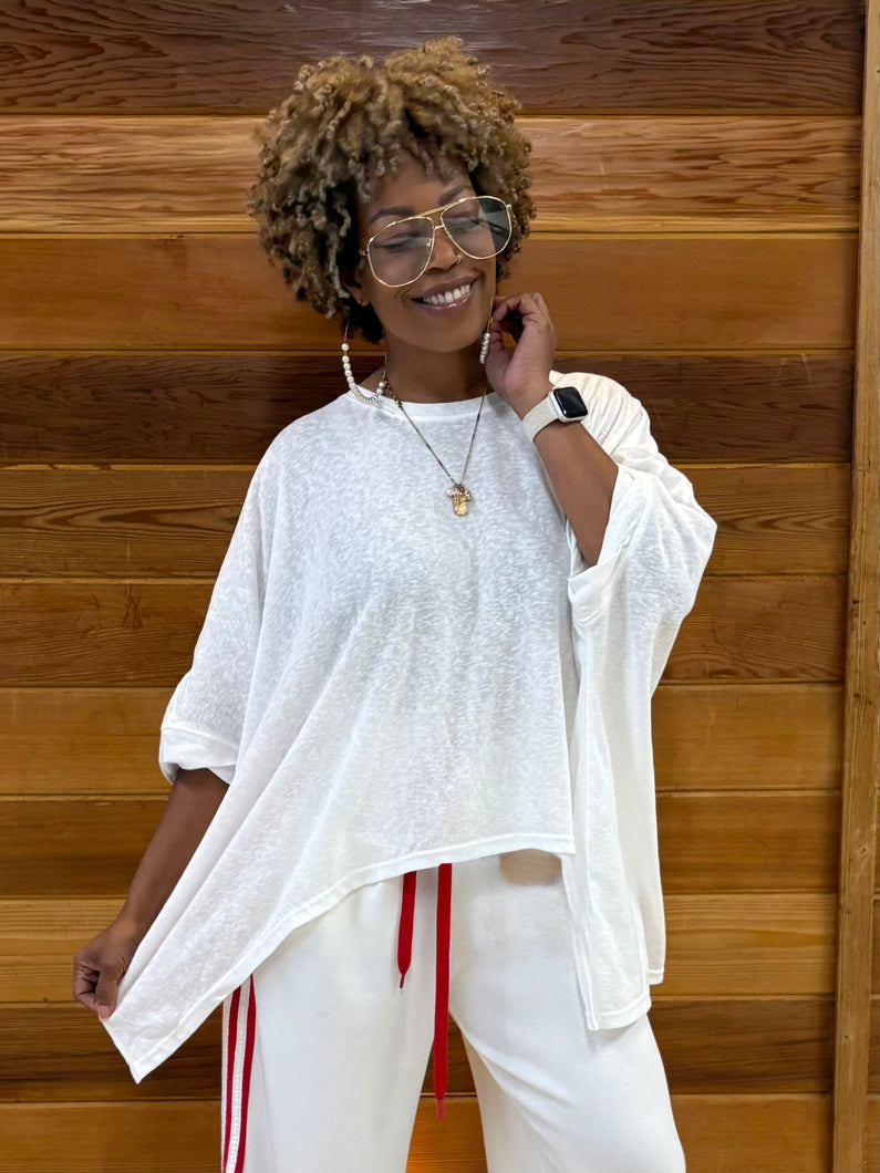Burnout Sharkbite Hem Tee