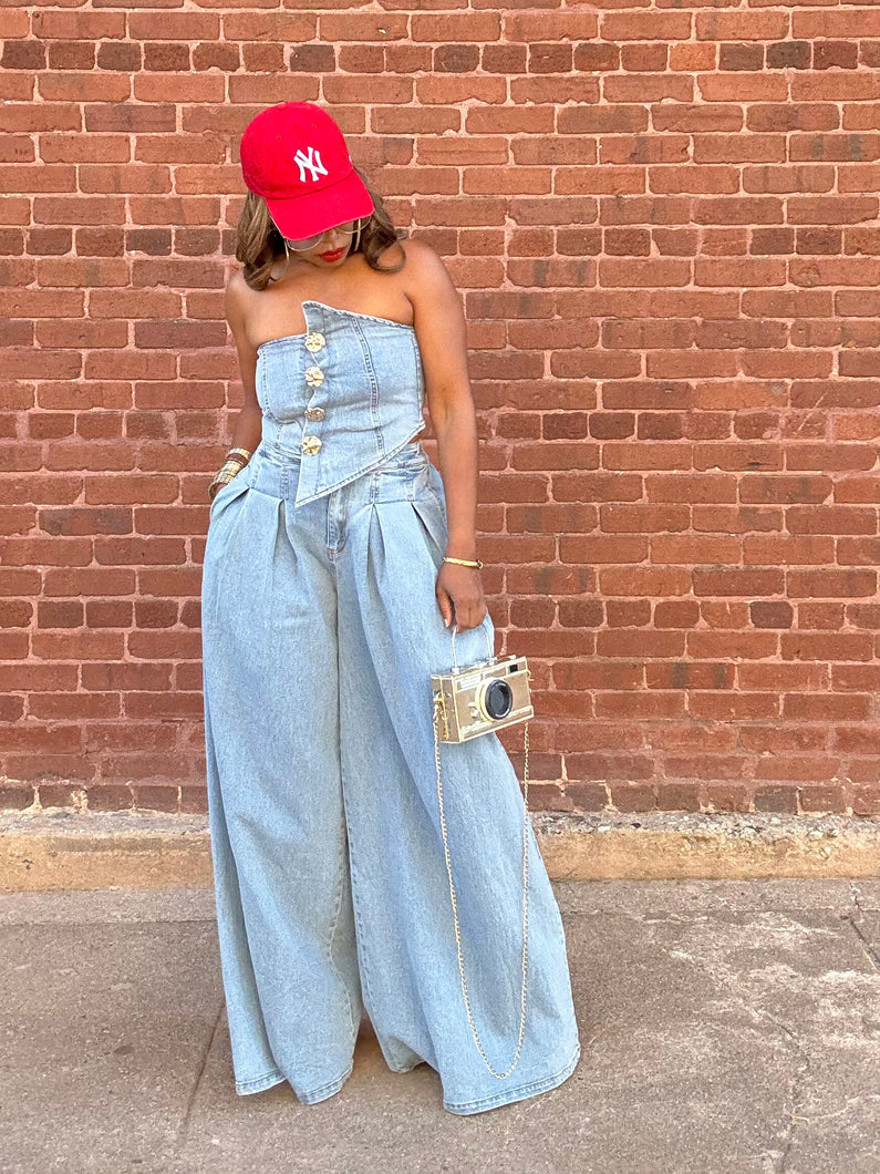 All Denim Party Set