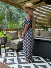 Load image into Gallery viewer, Sheer Plaid Set