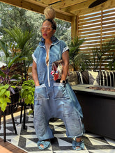 Load image into Gallery viewer, Pocket Patchwork Harem Jumper (Small - 2X)