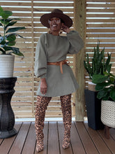 Load image into Gallery viewer, Warm Dolman Sweater Skater (Belt Not Included)