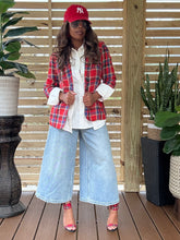 Load image into Gallery viewer, Classic Plaid Fitted Blazer