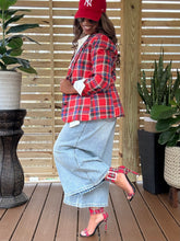 Load image into Gallery viewer, Denim Wide Leg Culottes