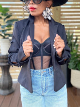 Load image into Gallery viewer, Bow Sleeve Blazer