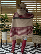 Load image into Gallery viewer, Oversized Hooded Fur Trimmed Cape