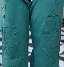 Load image into Gallery viewer, Raised Star Jogger Pants