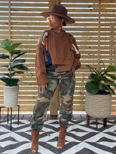 Load image into Gallery viewer, Side Button Utility Sweater - Wood