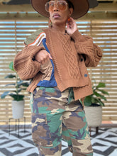 Load image into Gallery viewer, Side Button Utility Sweater - Wood