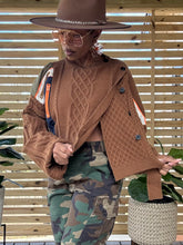 Load image into Gallery viewer, Side Button Utility Sweater - Wood