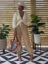 Load image into Gallery viewer, Corduroy Cargo Jogger Pant