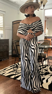 Zebra Print 2 pc. Set