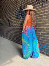 Load image into Gallery viewer, Tie Dye Harem Pant - Turquoise