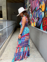 Load image into Gallery viewer, Oversized Mixed Prints Maxi - (M-2X)