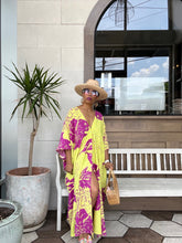 Load image into Gallery viewer, Tropical Button Down Kaftan