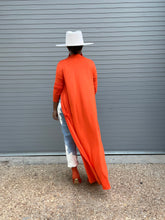 Load image into Gallery viewer, Easy Maxi Duster - Orange