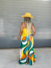 Load image into Gallery viewer, Psychedelic Print Wide Leg Pant