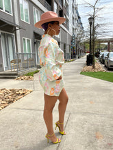 Load image into Gallery viewer, Curvy Pastel Floral Romper (XL - 3XL)
